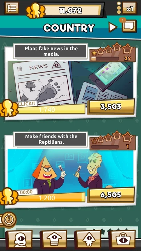 We Are Illuminati for Android - Control the World with This Idle Clicker