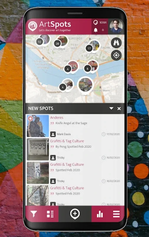ArtSpots - Explore & Share Art on Android