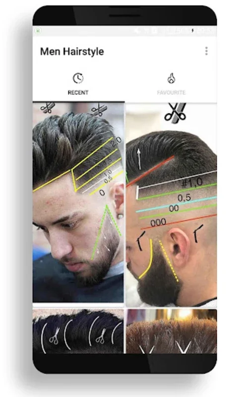 Mens Hairstyles for Android - Stylish Haircuts at Your Fingertips