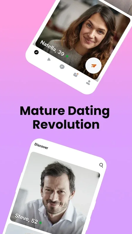 DateMyAge for Android - Find Love for Singles Over 40