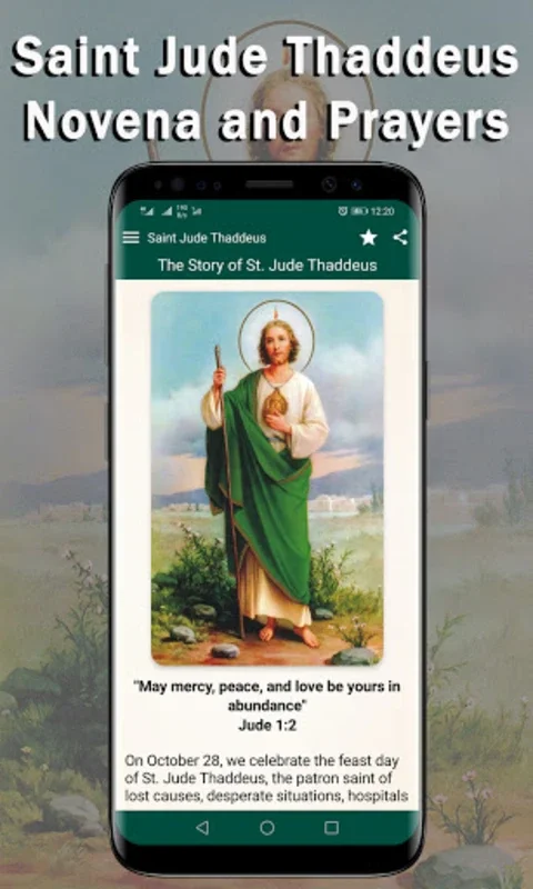 Novena St. Jude Thaddeus for Android: Spiritual Prayers for Hope