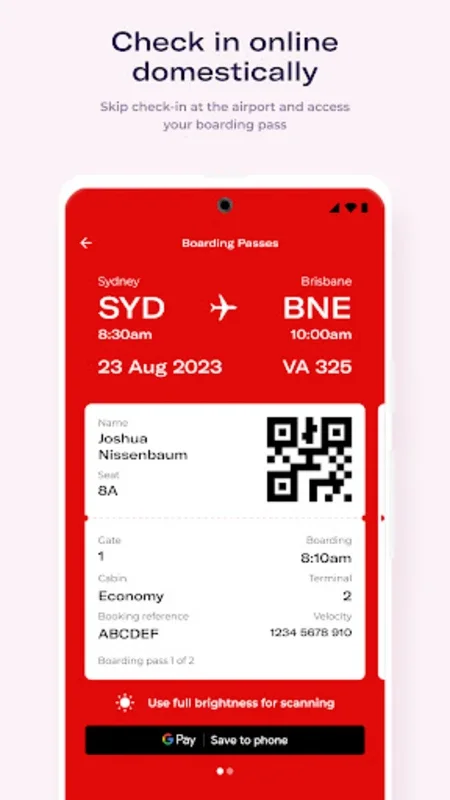 Virgin Australia for Android: Simplify Your Travel