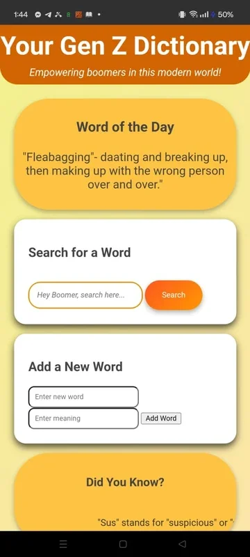 Your Gen Z Dictionary for Android - Decode Gen Z Language