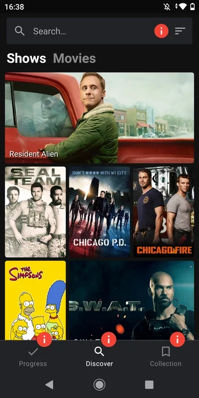 Showly 2.0 for Android - Stream Your Favorite TV Shows