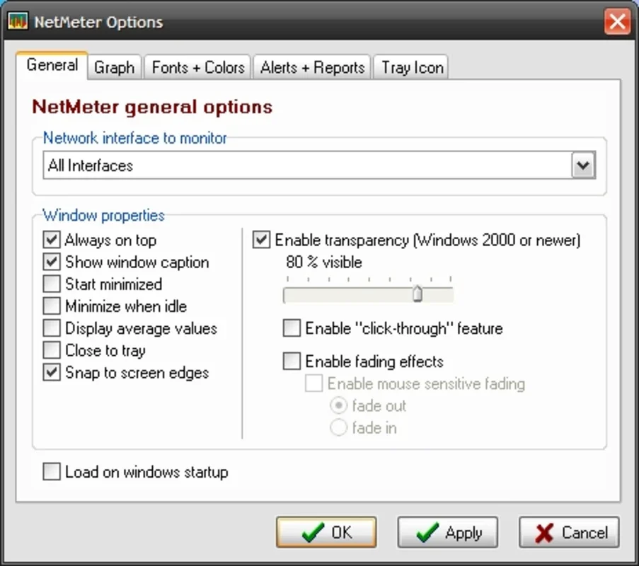 NetMeter for Windows: Monitor Bandwidth Usage