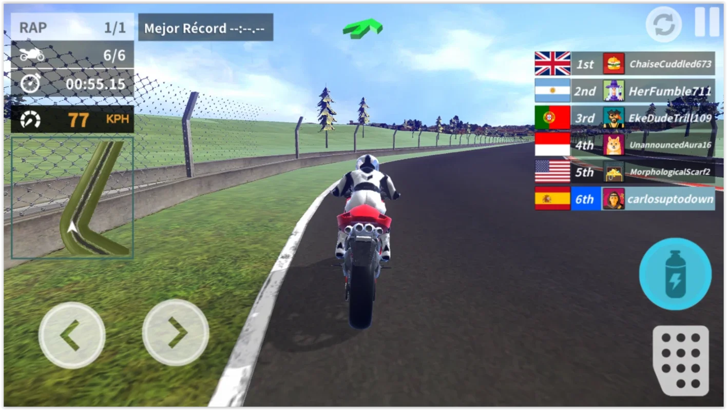 Speed Racer for Android - Thrilling Motorbike Races