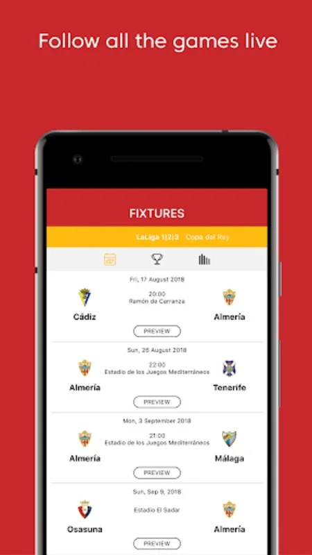 UD Almería - Official App for Android: Unbeatable Fan Experience