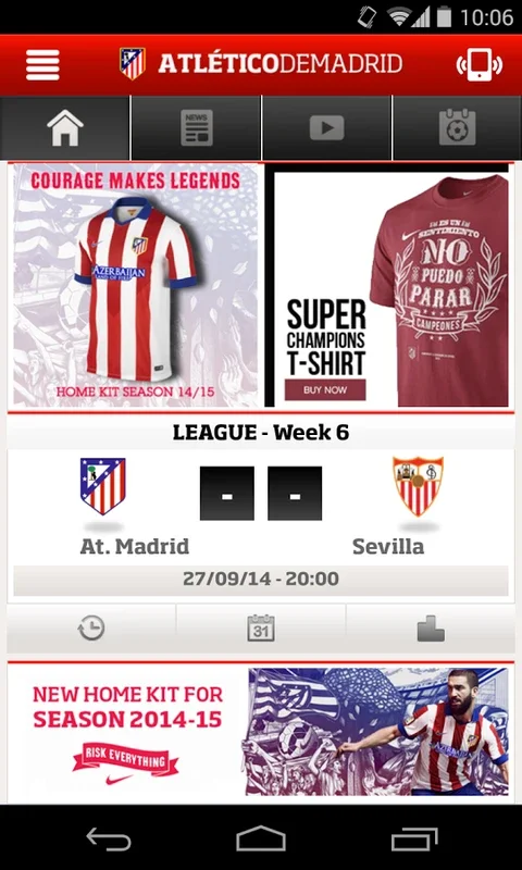 Atlético de Madrid for Android - Stay Connected with the Team