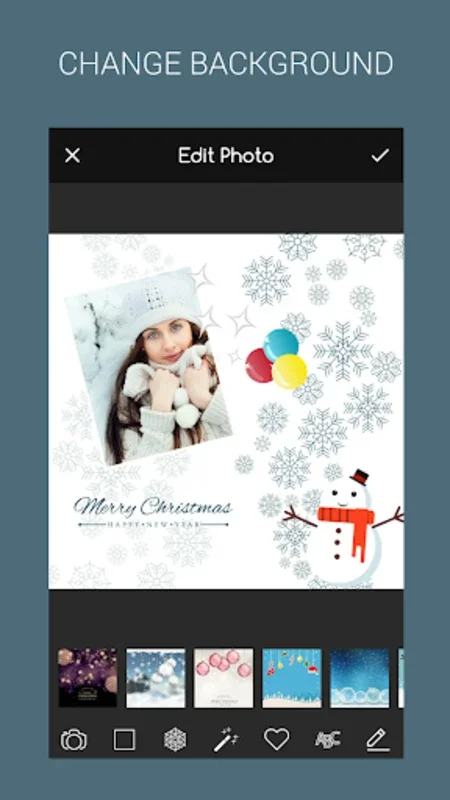 Christmas Deco: Photo Collage for Android - Create Festive Collages