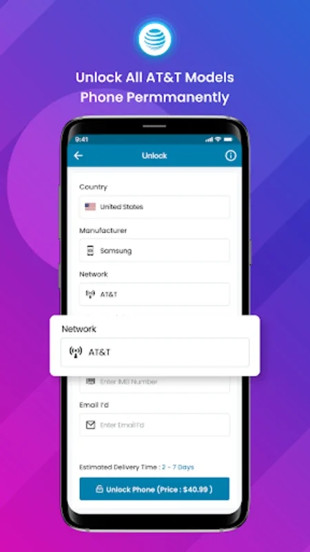 ATT Network Unlock Samsung App for Android - Unlock Your Phone Easily