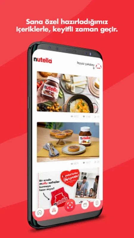 Nutella for Android - Discover Exclusive Campaigns