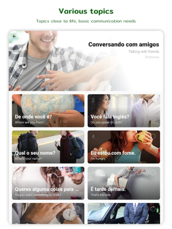 Portuguese for Android: Master with Real - World Videos