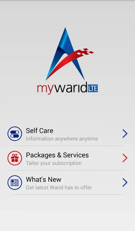 My Warid for Android - Complete Mobile Control