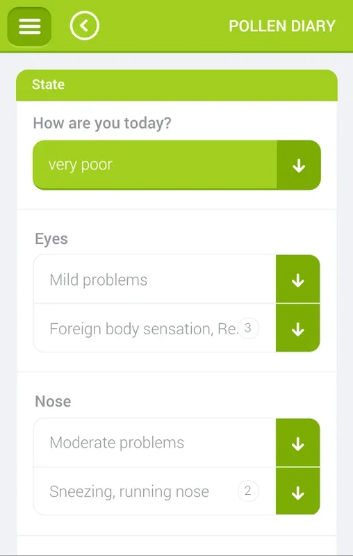 Pollen for Android - Accurate Allergy Forecast App