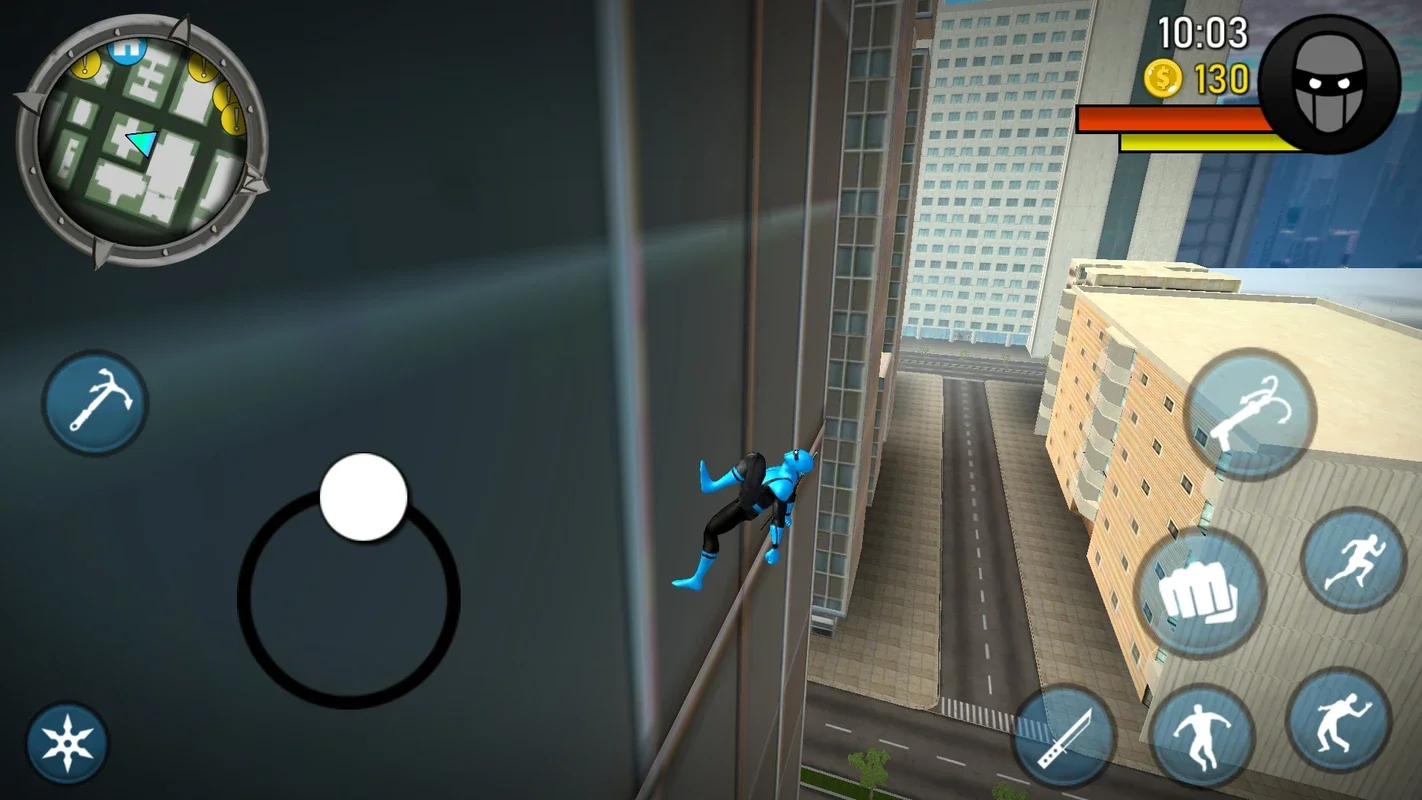 Blue Ninja for Android: Save the City with Action