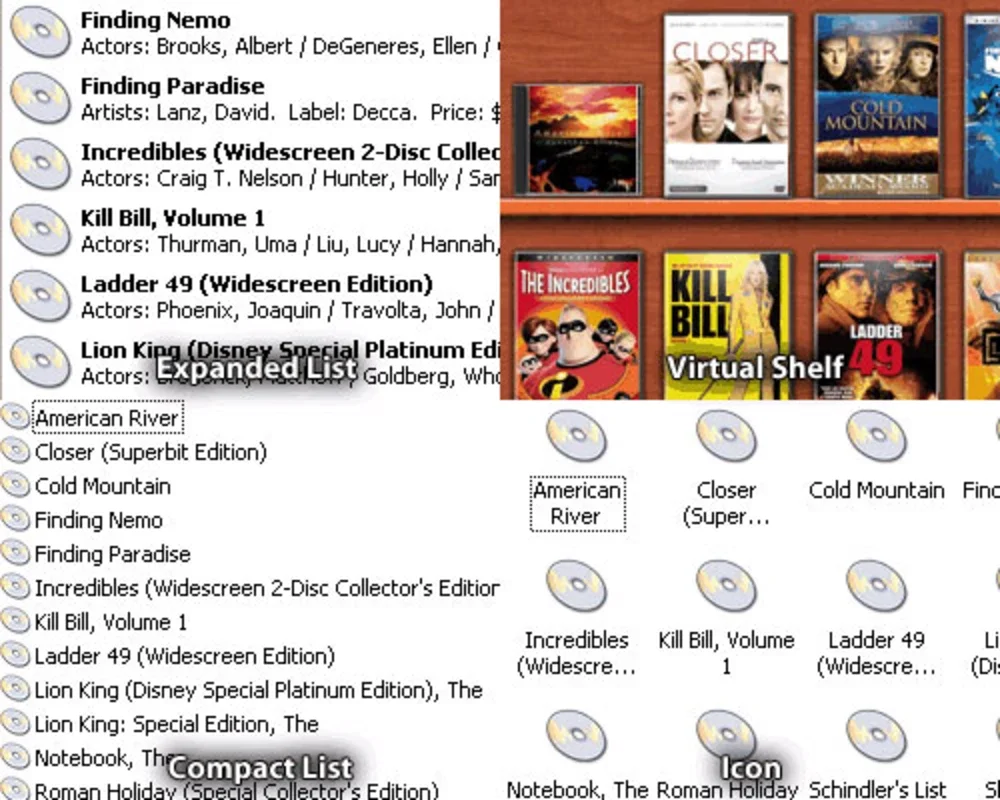 MediaMan for Windows - Organize Your CDs and DVDs