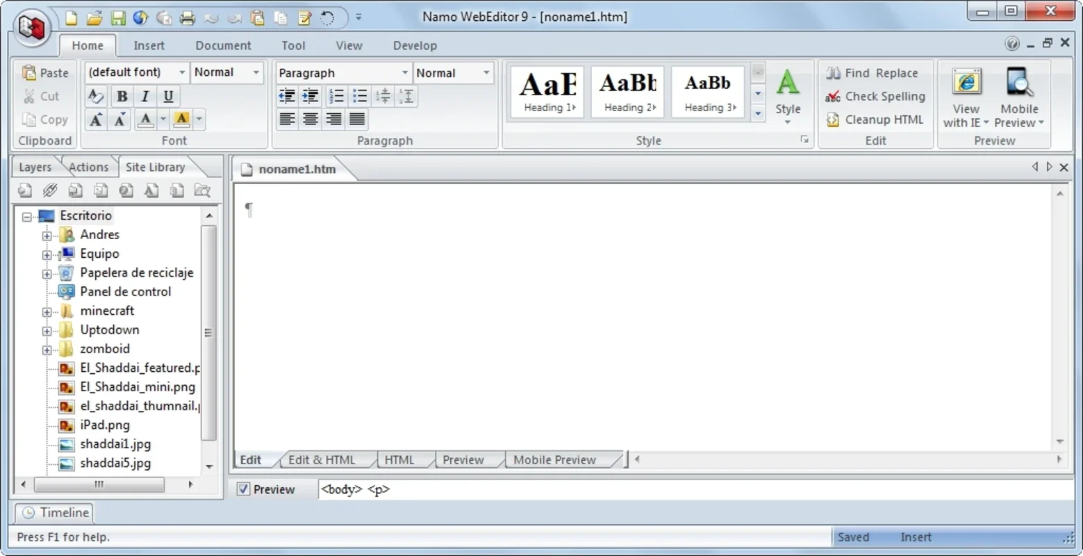 WebEditor: Powerful Webpage Creator for Windows