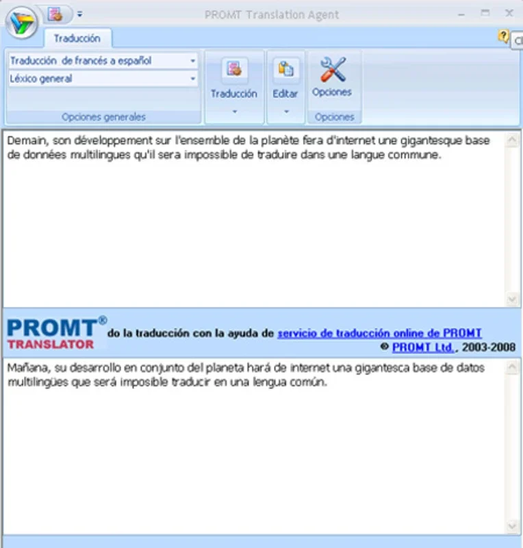 PROMT Translation Agent for Windows - No Download Required