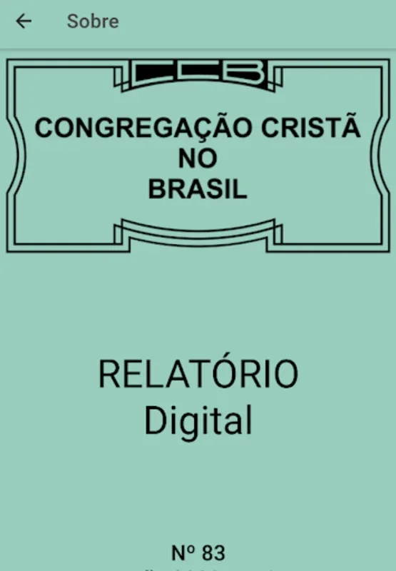 CCB - Relatório Digital for Android - Stay Updated Easily