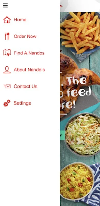 NandosZambia for Android - Order PERi-PERi Chicken Anytime