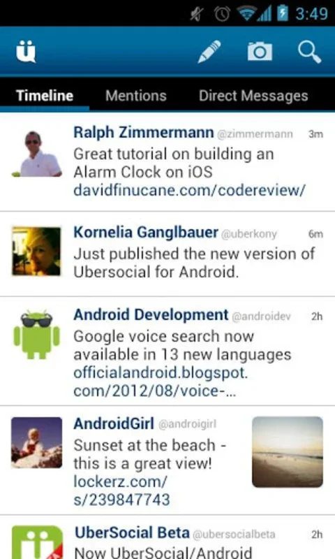 UberSocial for Twitter for Android: Enhanced Twitter Experience