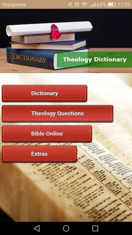 Theology Dictionary for Android - No Downloading Required