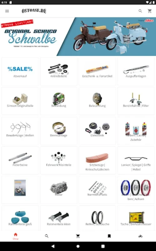 Ostoase for Android: Streamlined Auto Parts Shopping