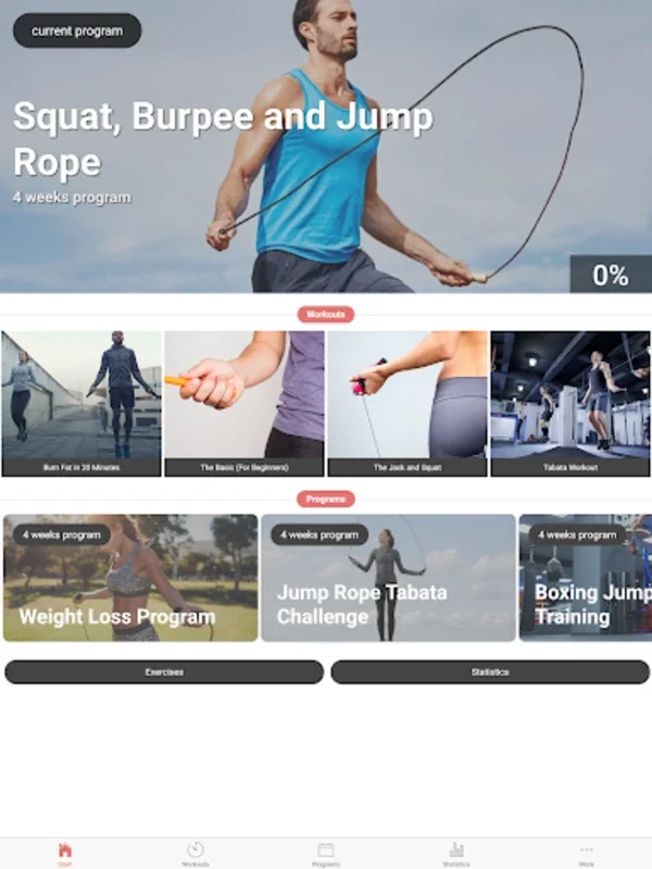 Jump Rope Workout Program for Android - Enhance HIIT