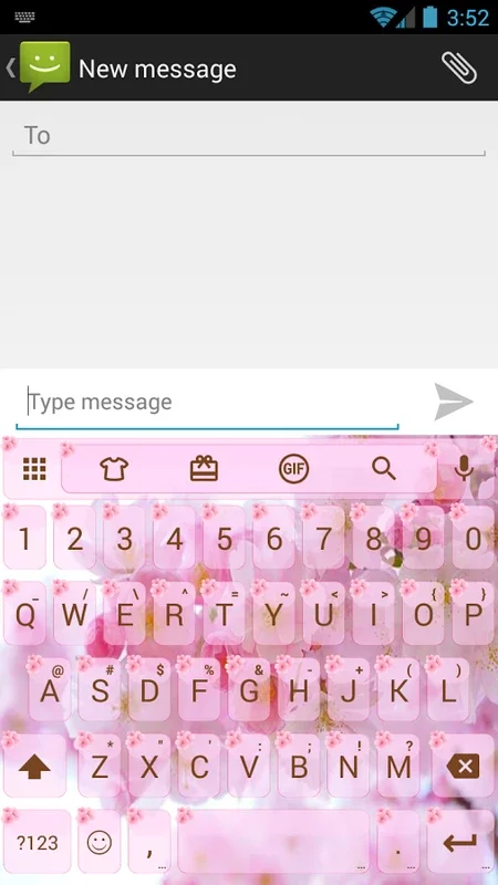 Theme Love Cherry for Emoji Keyboard for Android - Enhance Your Typing