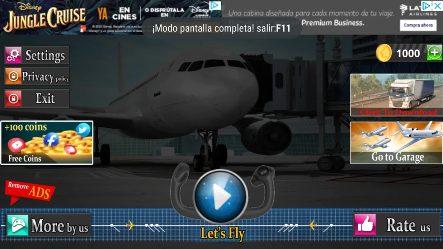 Airborne Simulator for Android: Immersive Flight Experience