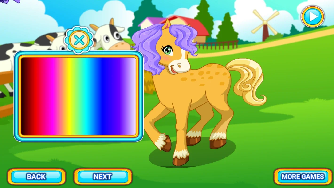 Horse Pet Salon for Android - Fun Pony Care Game