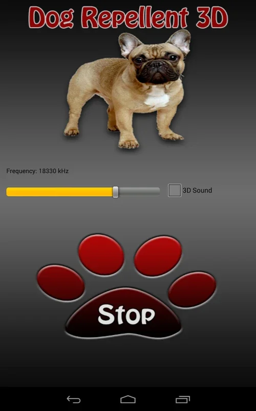 Dog Repellent 3D Sound for Android - Effective Dog Deterrent