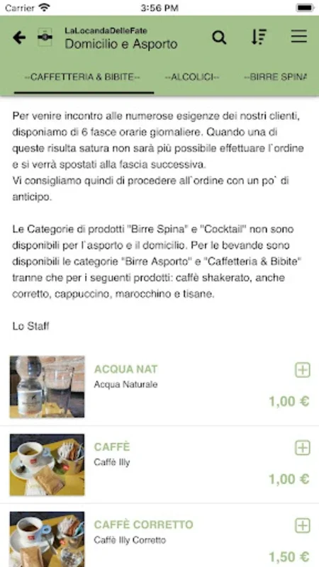 La Locanda delle Fate for Android - Order Delicious Meals