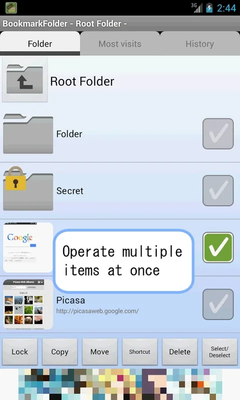 Bookmark Folder for Android - Organize Bookmarks Effortlessly