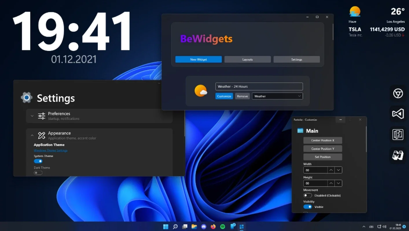 BeWidgets for Windows: Enhance Your Desktop