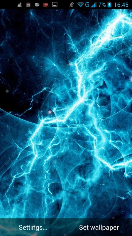 Electric Plasma Live Wallpaper for Android - Transform Your Device