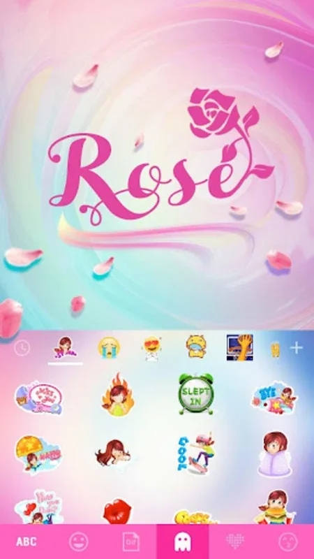 Rose Keyboard Theme for Android - Enhance Typing Experience