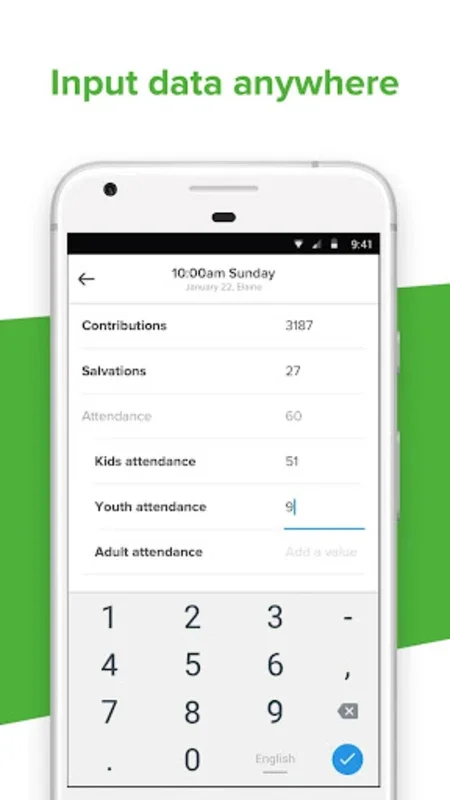 Church Metrics for Android: Efficient Church Data Management