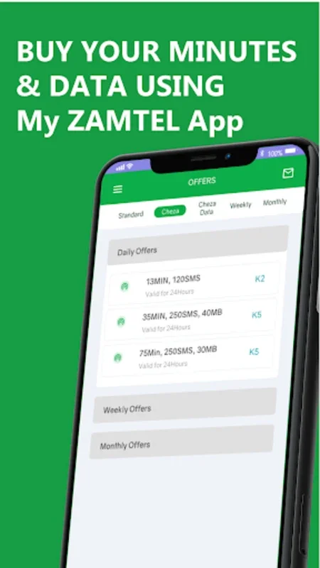 My Zamtel for Android - Streamline Your Connectivity and Finances