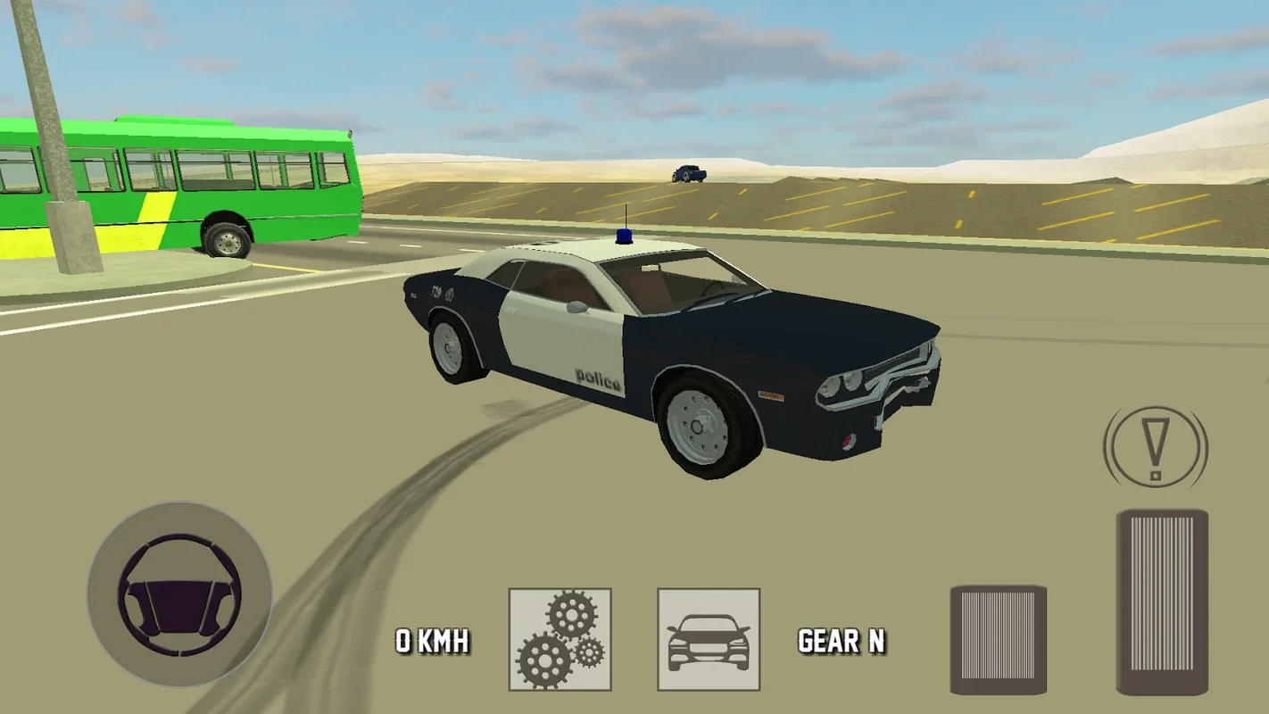 Muscle Police Car Driving for Android - Thrilling Adventures