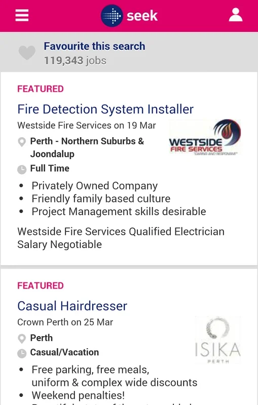 SEEK - Jobs for Android: Find Your Ideal Job