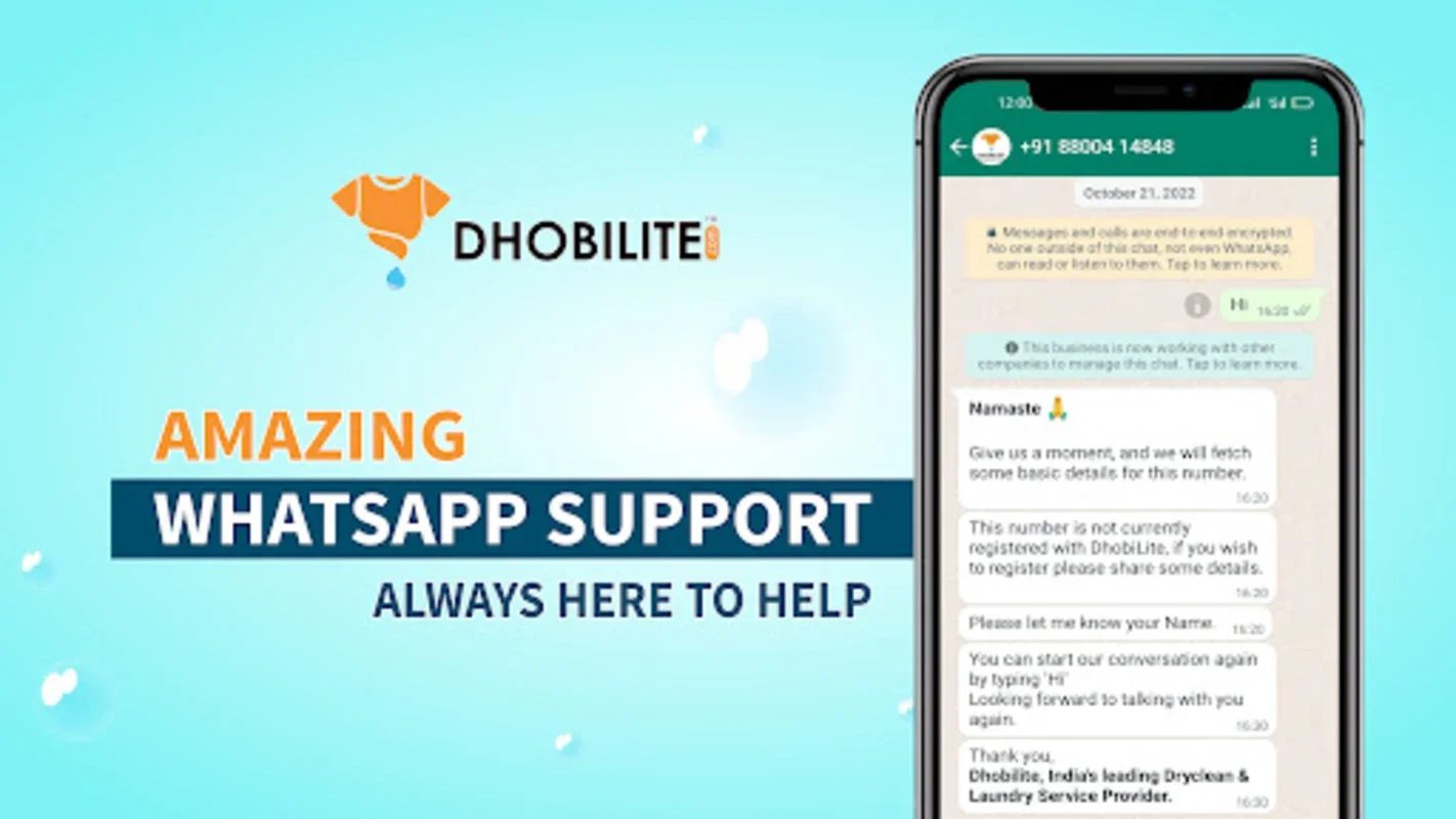 DhobiLite Cleaning Solution for Android - Efficient Garment Care