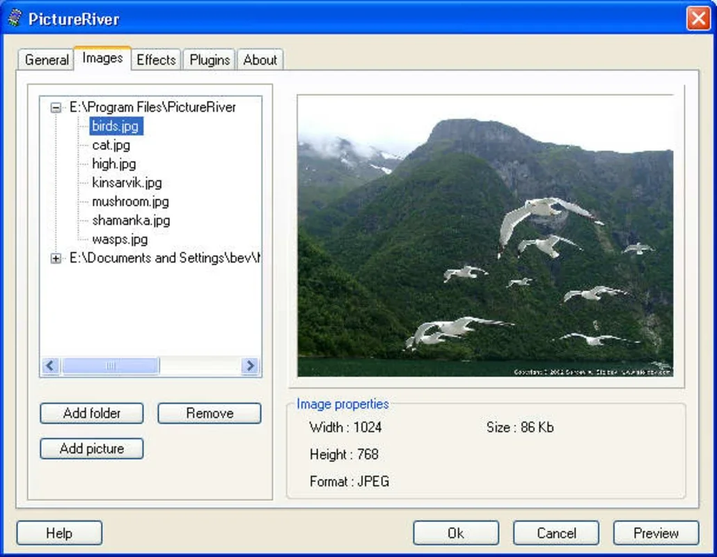 PictureRiver for Windows - Customize and Download for Free