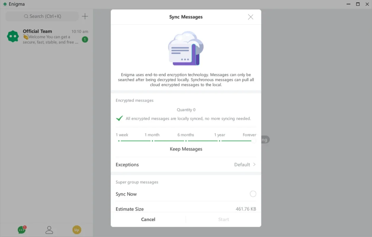 Enigma Messenger for Windows - Stay Connected Anytime, Anywhere
