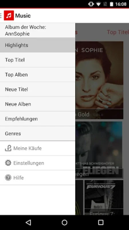 Vodafone Music Shop for Android: Millions of Tracks at Your Fingertips