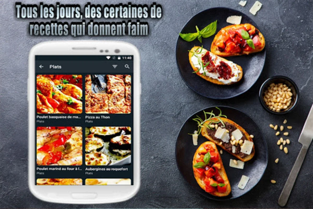 Recettes faciles et rapides for Android - Effortless Meal Prep