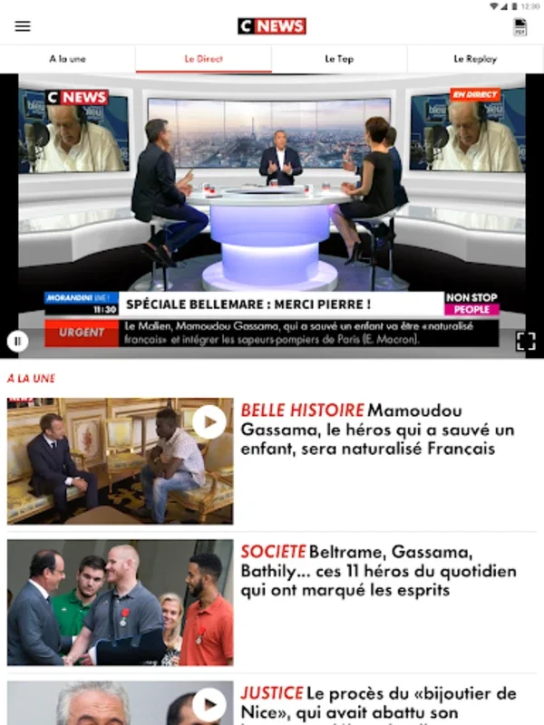 i>TÉLÉ for Android: Stay Informed with Live News