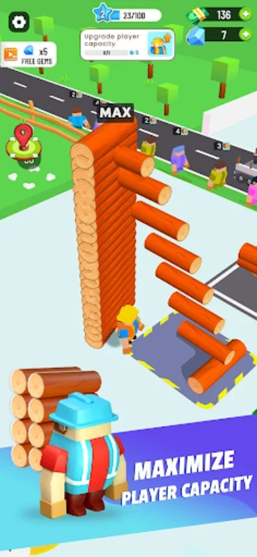 Wood Factory – Lumber Tycoon for Android: Build Your Empire