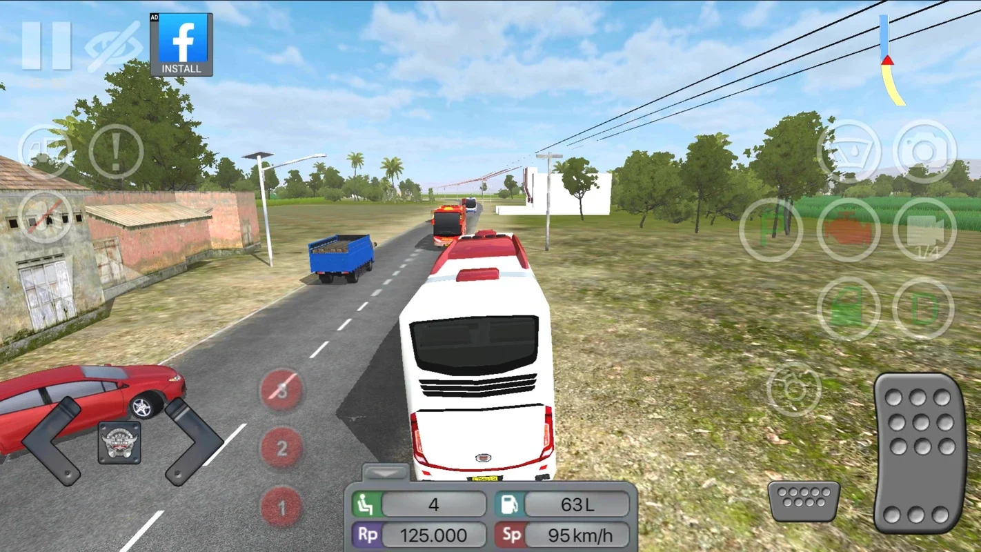 Bus Simulator Indonesia for Android - Drive through Indonesia's Landscapes