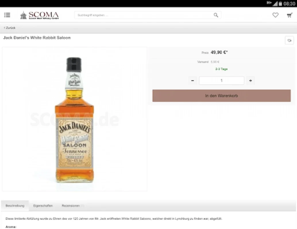 SCOMA - Whisky Versandhandel for Android - Download the APK from AppHuts